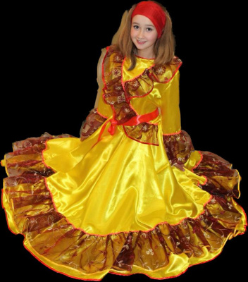 Взрослый карнавальный костюм Цыганка